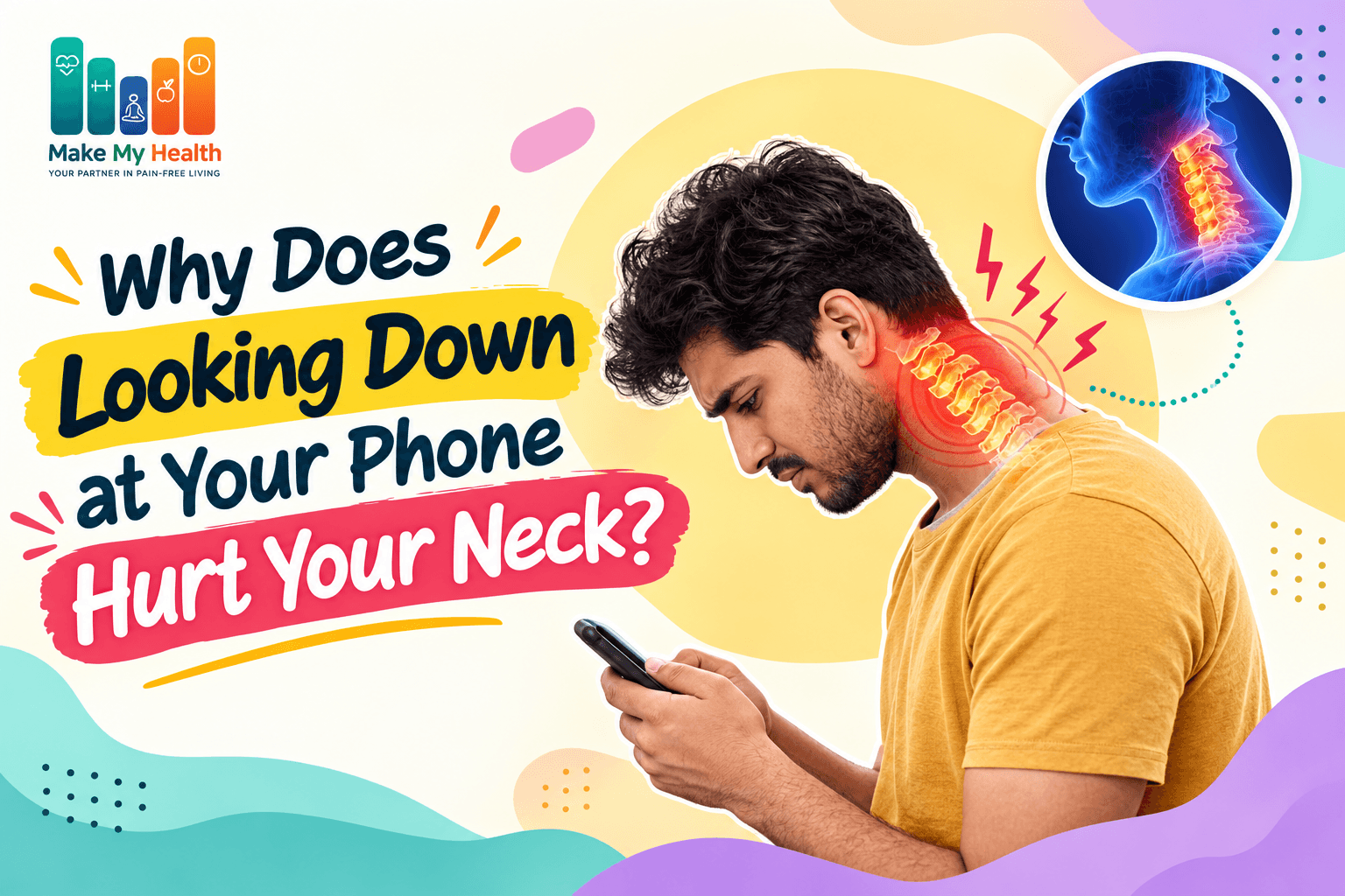 Why Does Looking Down at Your Phone Hurt Your Neck?