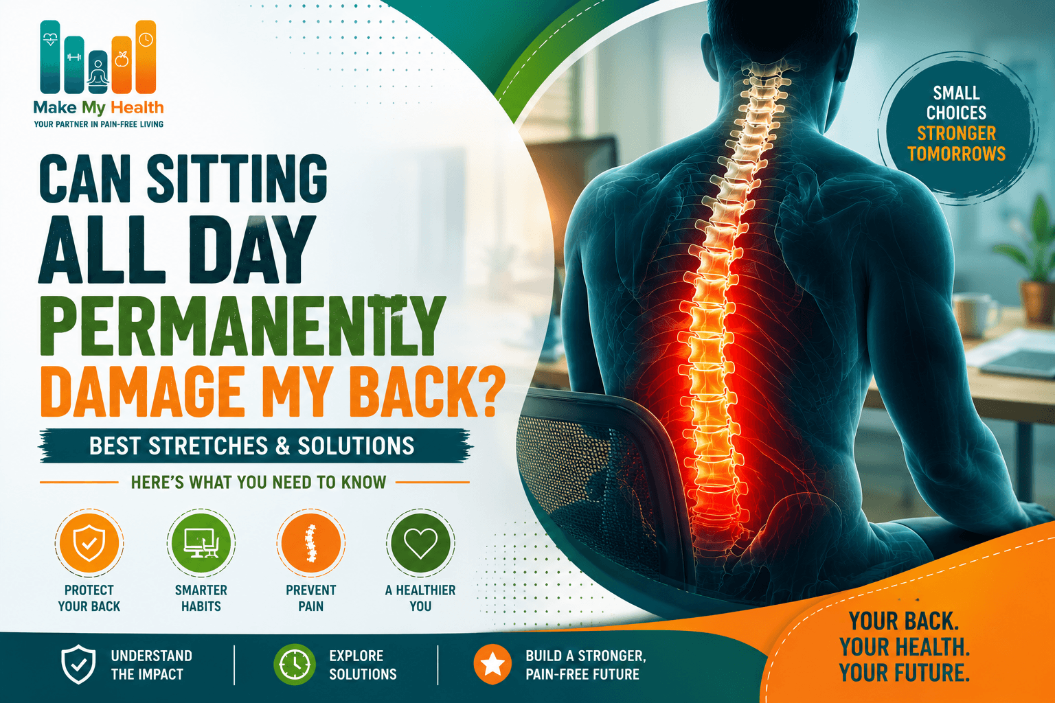 Can Sitting All Day Permanently Damage My Back? Best Stretches & Solutions