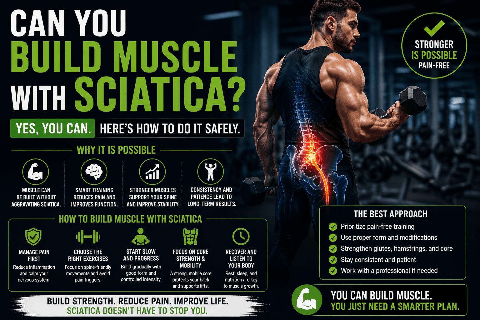 Can You Build Muscle With Sciatica?
