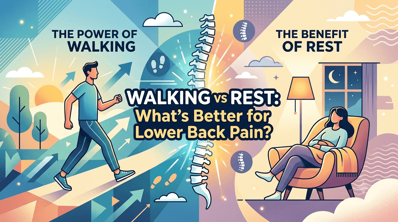 Walking vs Rest: What's Better for Lower Back Pain?